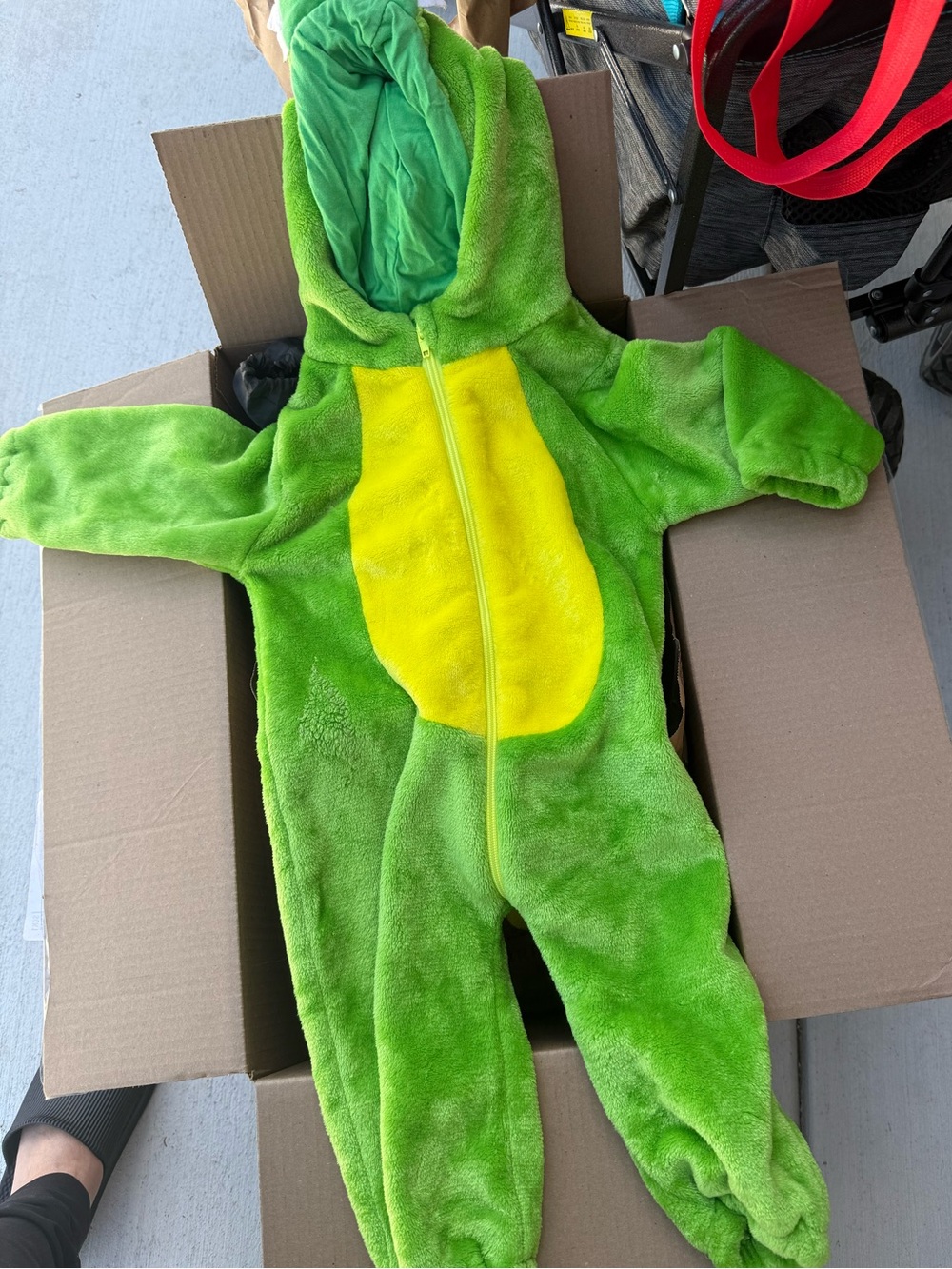 Kids Green Dinosaur Costume 18 months